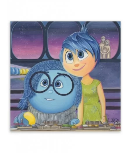 Inside Out ''Joy and Sadness'' Giclée by Michelle St.Laurent – Limited Edition $57.60 COLLECTIBLES