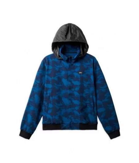 National Geographic Allover Print Bomber Jacket with Hood for Adults $24.47 UNISEX