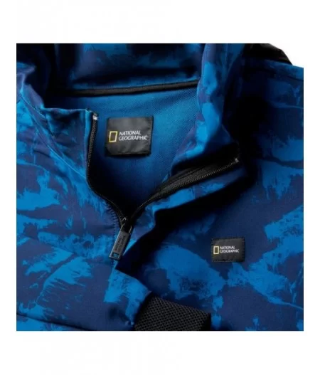 National Geographic Allover Print Bomber Jacket with Hood for Adults $24.47 UNISEX