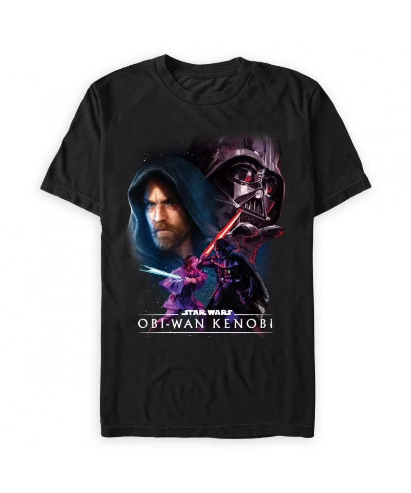 Obi-Wan Kenobi and Darth Vader T-Shirt for Adults – Star Wars: Obi-Wan Kenobi $7.77 MEN