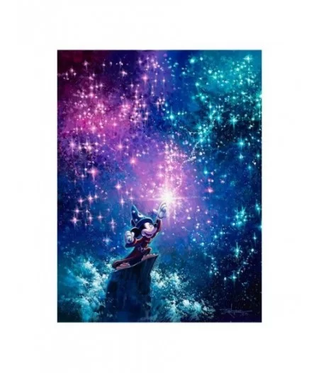 ''Sorcerer Mickey'' Gallery Wrapped Canvas by Rodel Gonzalez – Limited Edition $49.20 COLLECTIBLES