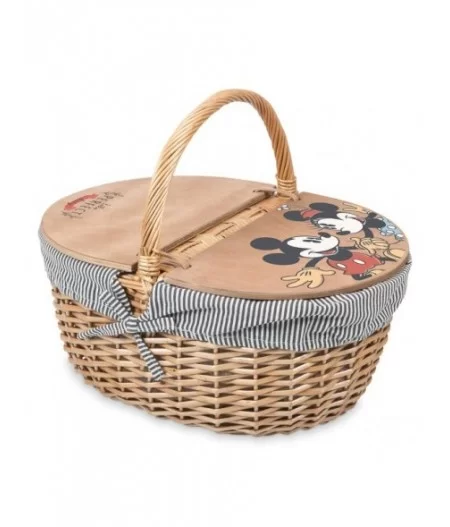 Mickey and Minnie Mouse Picnic Basket $38.64 TABLETOP