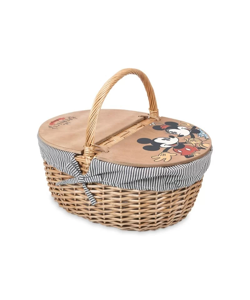 Mickey and Minnie Mouse Picnic Basket $38.64 TABLETOP