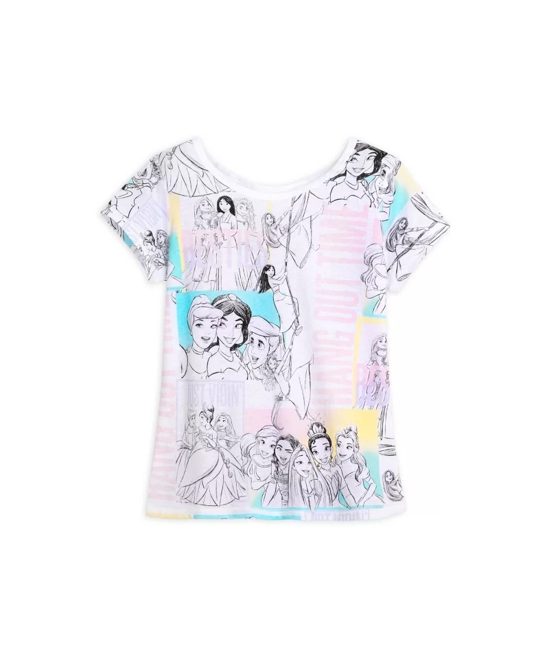 Disney Princess Fashion T-Shirt for Girls – Sensory Friendly $6.24 GIRLS