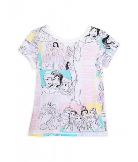 Disney Princess Fashion T-Shirt for Girls – Sensory Friendly $6.24 GIRLS