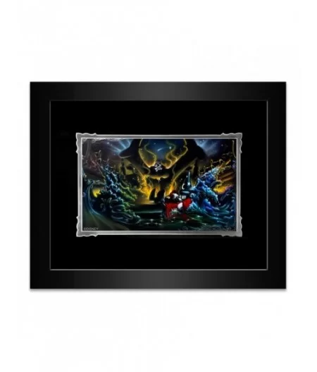 Sorcerer Mickey Mouse ''Great Flood'' Framed Deluxe Print by Noah $51.20 HOME DECOR