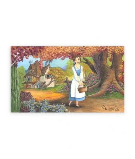 Beauty and the Beast ''The Flowery Path'' Giclée by Michelle St.Laurent – Limited Edition $37.20 COLLECTIBLES