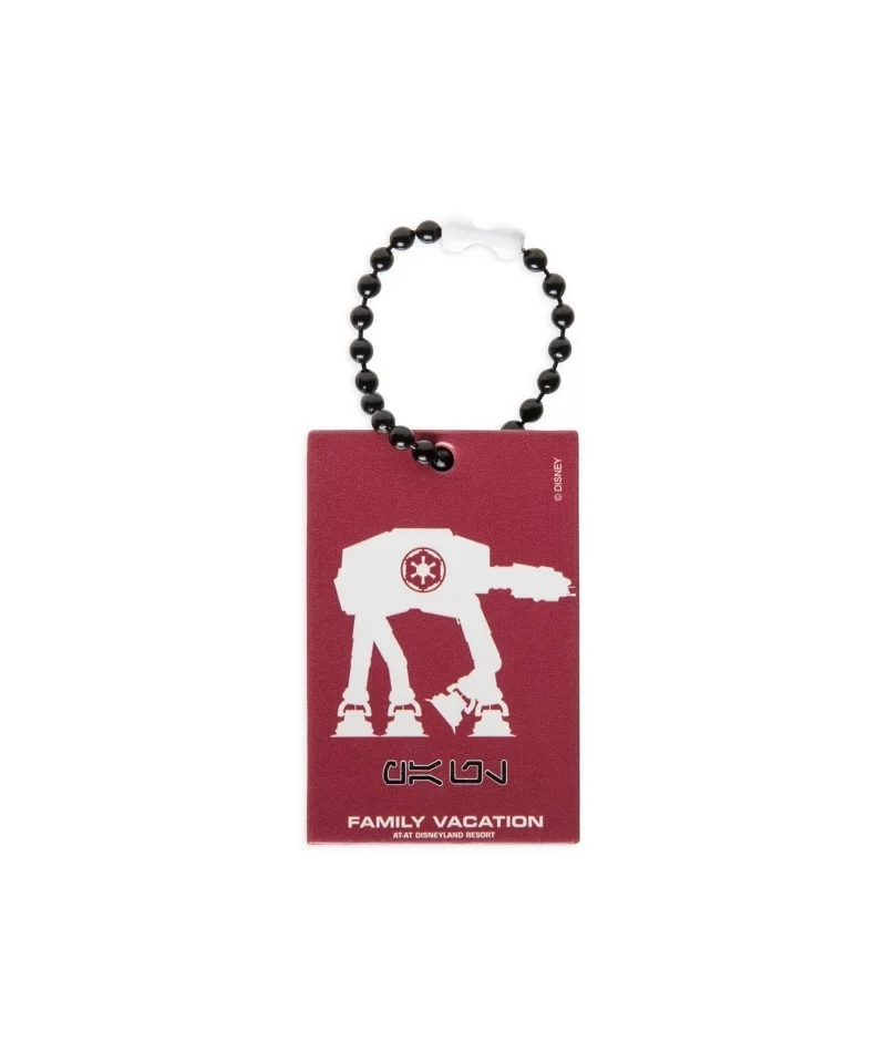 AT-AT Family Vacation Bag Tag by Leather Treaty – Disneyland – Customized $3.92 ADULTS