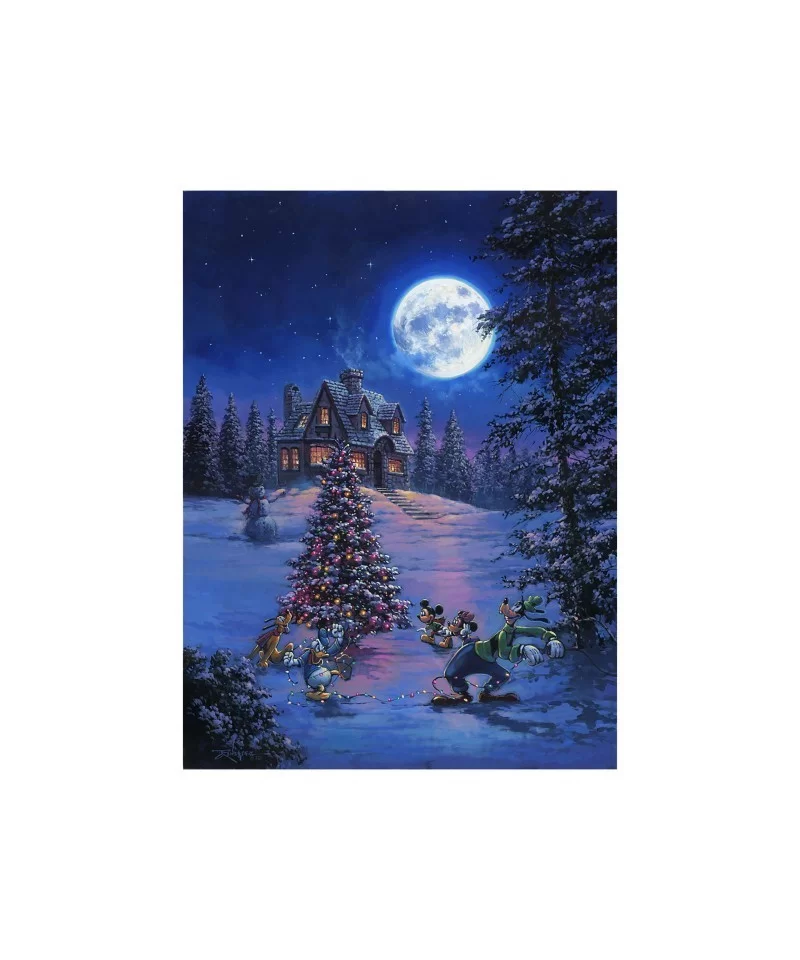 ''Winter Lights'' Gallery Wrapped Canvas by Rodel Gonzalez – Limited Edition $43.20 COLLECTIBLES