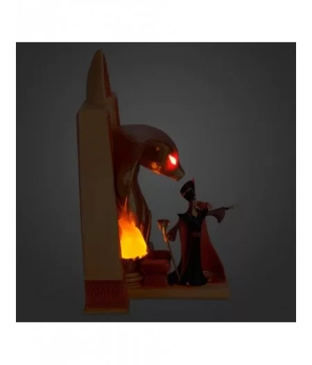 Jafar Light-Up Figure – Aladdin $55.04 COLLECTIBLES