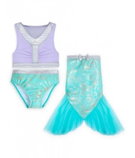 Ariel Deluxe Swim Set for Girls – The Little Mermaid $9.52 GIRLS