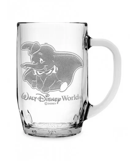 Dumbo Glass Mug by Arribas – Walt Disney World – Personalized $5.76 TABLETOP