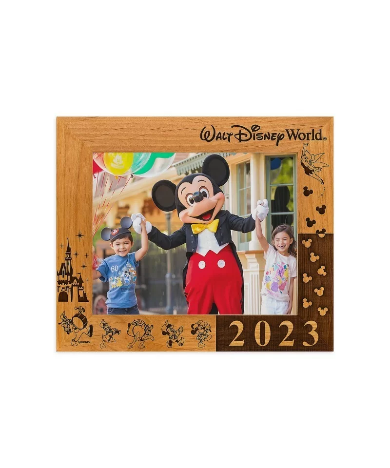 Walt Disney World 2023 Photo Frame by Arribas – 8'' x 10'' – Personalized $20.86 HOME DECOR