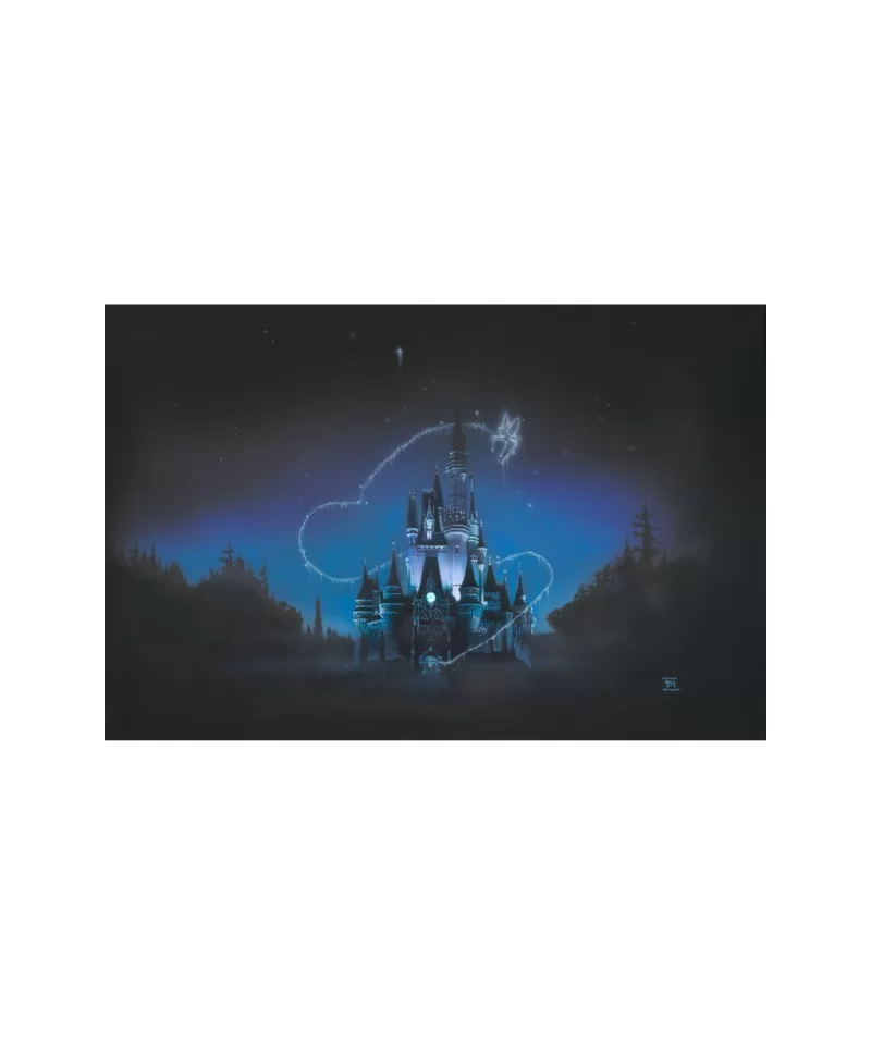 Cinderella Castle ''40 Magical Years'' Giclée by Noah $57.40 COLLECTIBLES