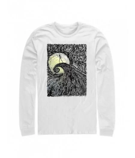 Jack Skellington Long Sleeve T-Shirt for Adults – The Nightmare Before Christmas $9.84 UNISEX