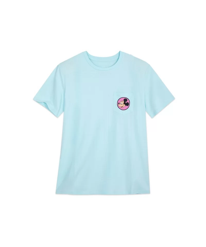 Mickey Mouse and Friends Pocket T-Shirt for Adults $7.92 UNISEX