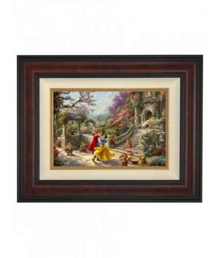 ''Snow White Dancing in the Sunlight'' Framed Limited Edition Canvas by Thomas Kinkade Studios $248.00 COLLECTIBLES