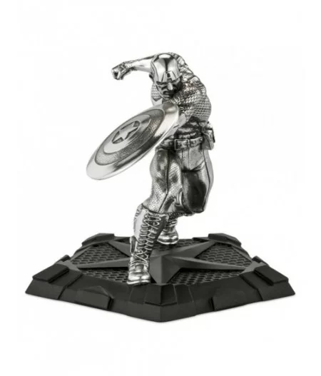 Captain America First Avenger Pewter Figurine by Royal Selangor $74.88 HOME DECOR