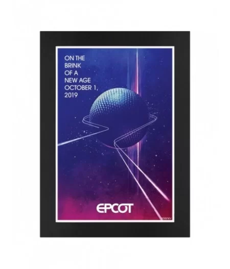 EPCOT 2019 Opening Matted Print $13.44 HOME DECOR