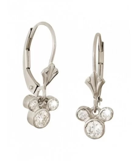 Diamond Dangle Icon Mickey Mouse Earrings – 14K $478.80 ADULTS