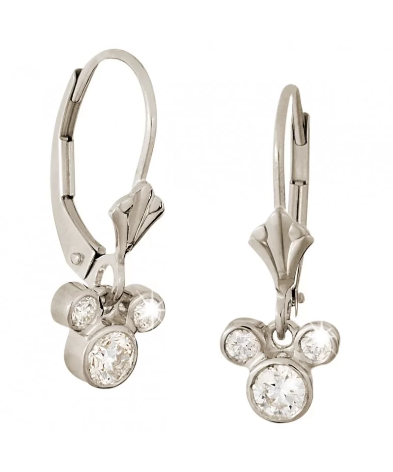 Diamond Dangle Icon Mickey Mouse Earrings – 14K $478.80 ADULTS