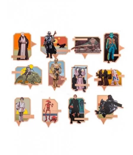 Star Wars Tatooine Mystery Pin Blind Pack – 2-Pc. – Limited Release $6.52 COLLECTIBLES