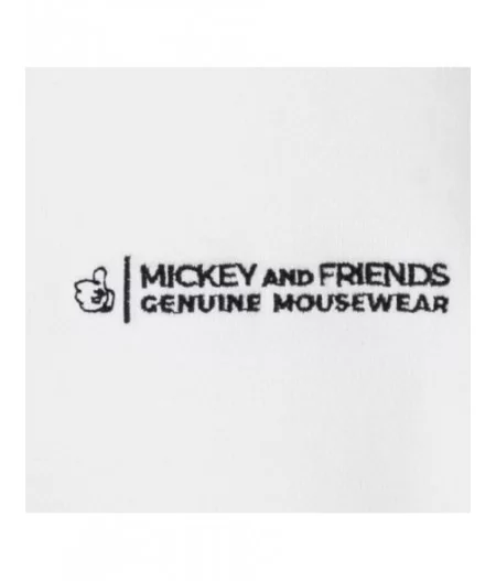 Mickey Mouse Genuine Mousewear Pullover Hoodie for Adults – White $12.93 MEN