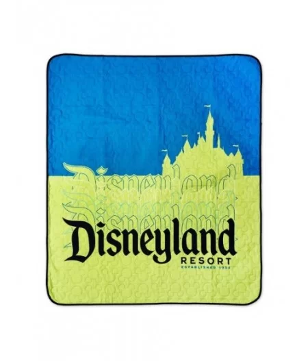 Disneyland Logo Quilted Throw $11.85 HOME DECOR