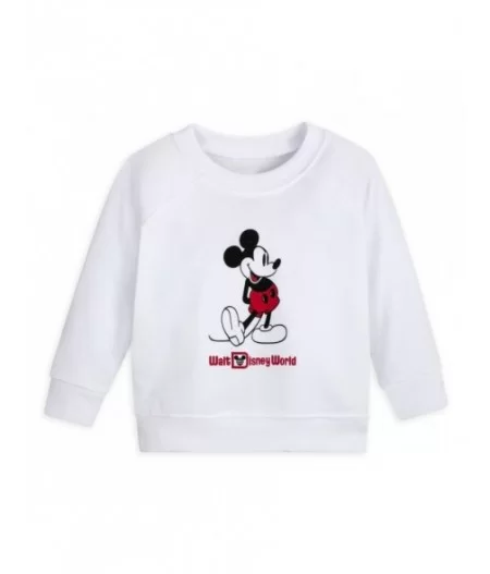 Mickey Mouse Classic Sweatshirt for Baby – Walt Disney World – White $6.48 UNISEX