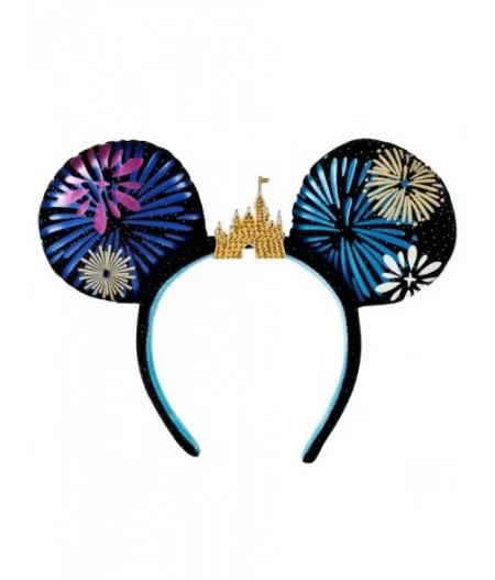 Mickey Mouse: The Main Attraction Ear Headband for Adults – Cinderella Castle Fireworks – Limited Release $7.19 ADULTS