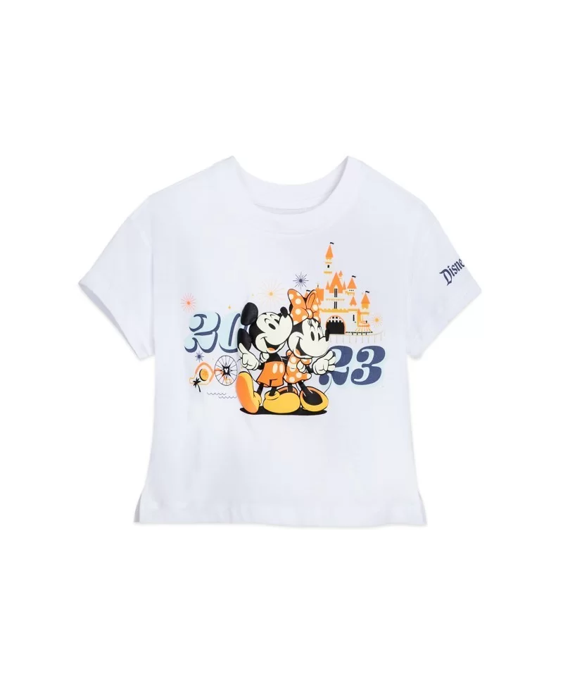 Mickey and Minnie Mouse T-Shirt for Kids – Disneyland 2023 $8.46 GIRLS