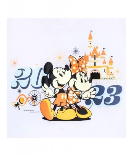 Mickey and Minnie Mouse T-Shirt for Kids – Disneyland 2023 $8.46 GIRLS