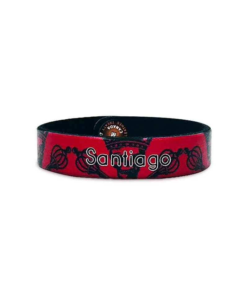 Pirates of the Caribbean Skull Leather Bracelet – Personalizable $4.59 ADULTS