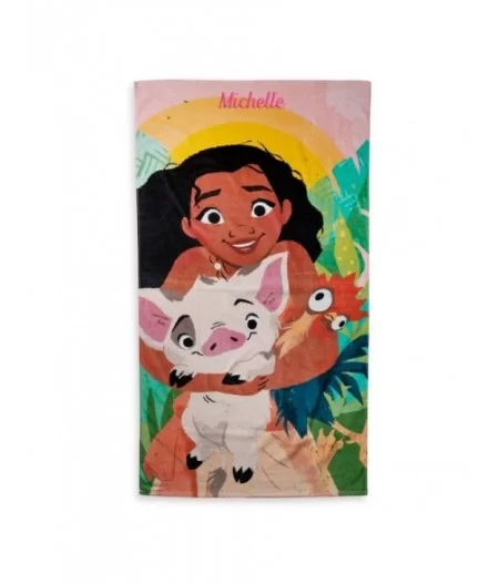 Moana Beach Towel – Personalized $6.08 BED & BATH