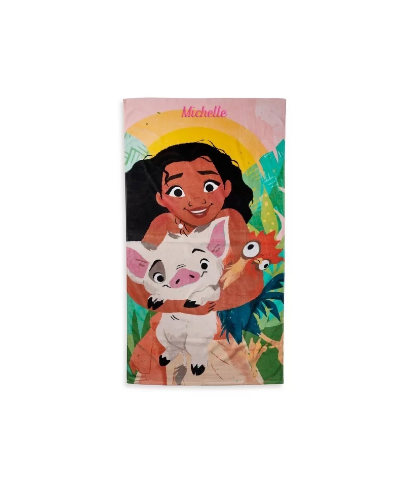 Moana Beach Towel – Personalized $6.08 BED & BATH