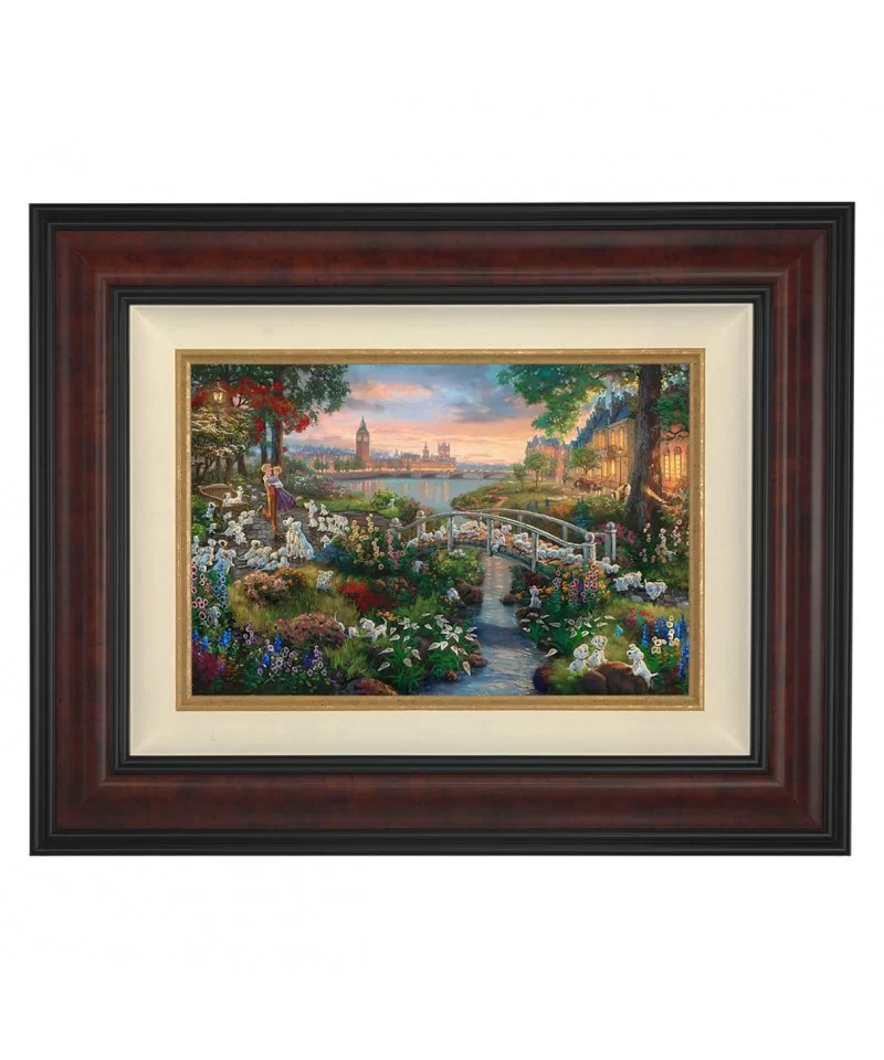 ''101 Dalmatians'' Framed Limited Edition Canvas by Thomas Kinkade Studios $344.00 HOME DECOR