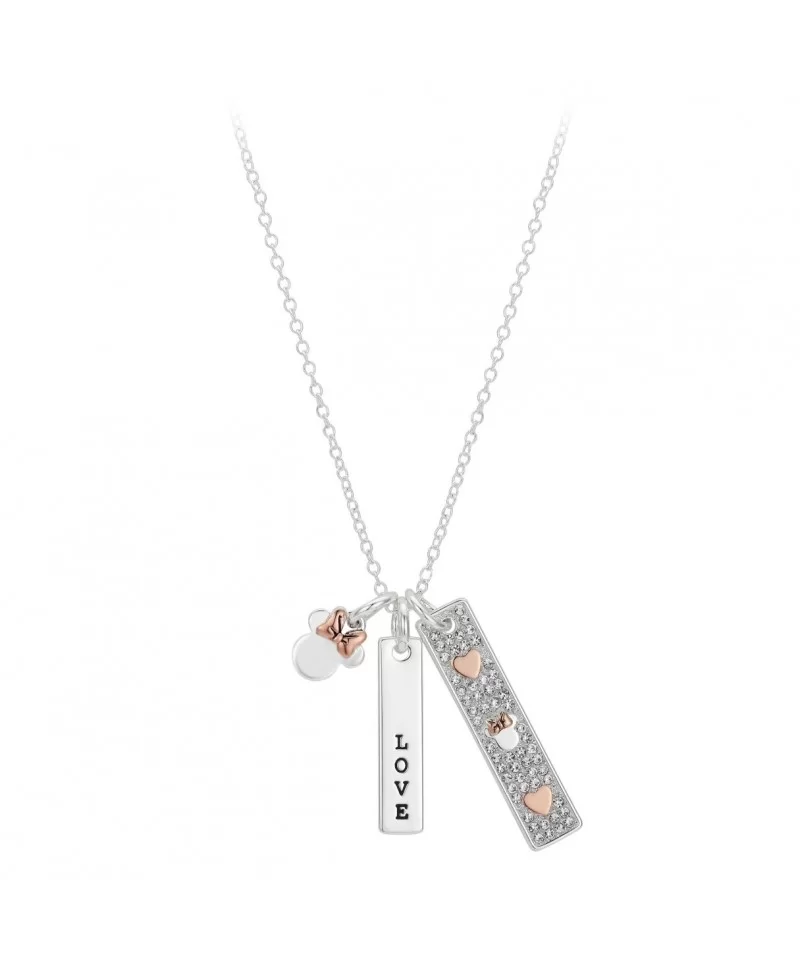 Minnie Mouse ''Love'' Bar Necklace $12.16 ADULTS