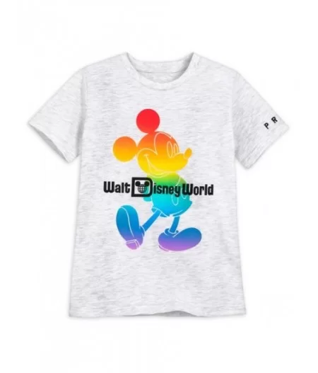 Disney Pride Collection Mickey Mouse T-Shirt for Kids – Walt Disney World $5.76 BOYS