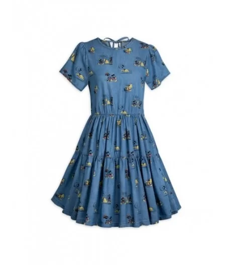 Mickey and Friends Chambray Dress for Women by Our Universe $22.40 WOMEN