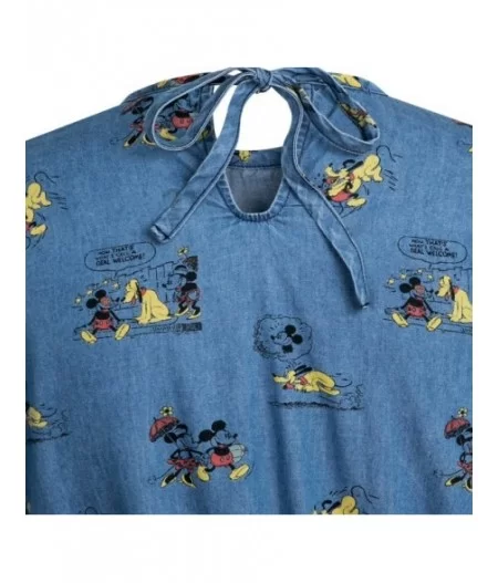 Mickey and Friends Chambray Dress for Women by Our Universe $22.40 WOMEN