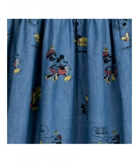 Mickey and Friends Chambray Dress for Women by Our Universe $22.40 WOMEN