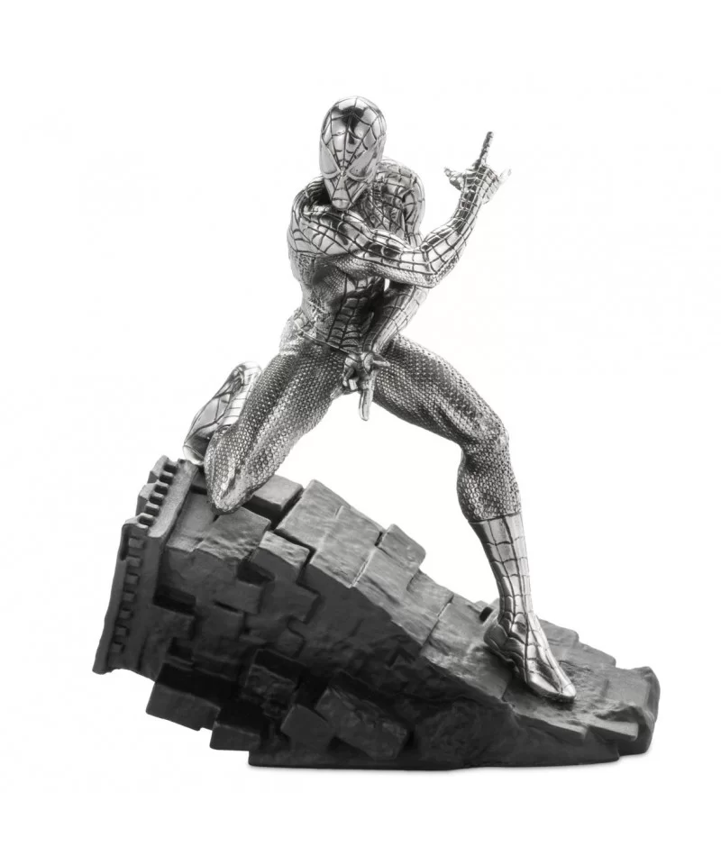 Spider-Man Webslinger Pewter Figurine by Royal Selangor $55.80 COLLECTIBLES