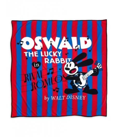 Oswald the Lucky Rabbit ''Rival Romeos'' Throw – Disney100 $17.28 HOME DECOR