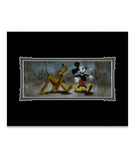 Mickey Mouse and Pluto ''Man's Best Friend'' Deluxe Print by Noah $13.99 HOME DECOR