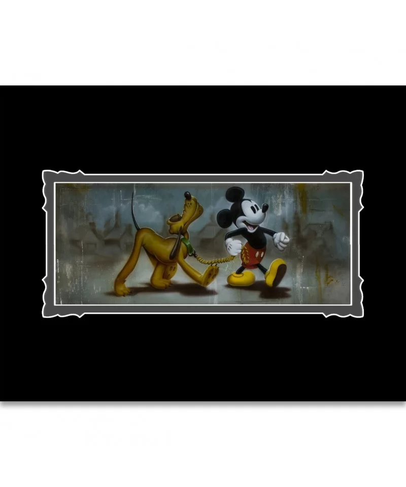 Mickey Mouse and Pluto ''Man's Best Friend'' Deluxe Print by Noah $13.99 HOME DECOR