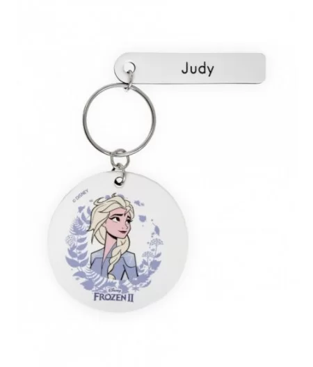 Elsa Keychain by Leather Treaty – Frozen 2 – Personalized $4.40 ADULTS