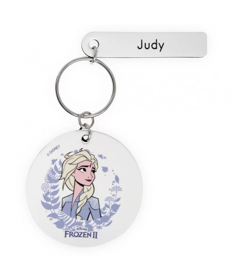 Elsa Keychain by Leather Treaty – Frozen 2 – Personalized $4.40 ADULTS