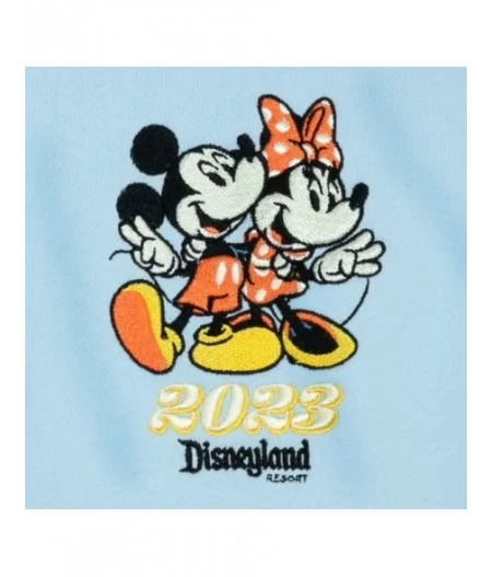 Mickey and Minnie Mouse Zip Hoodie for Women – Disneyland 2023 $11.64 WOMEN