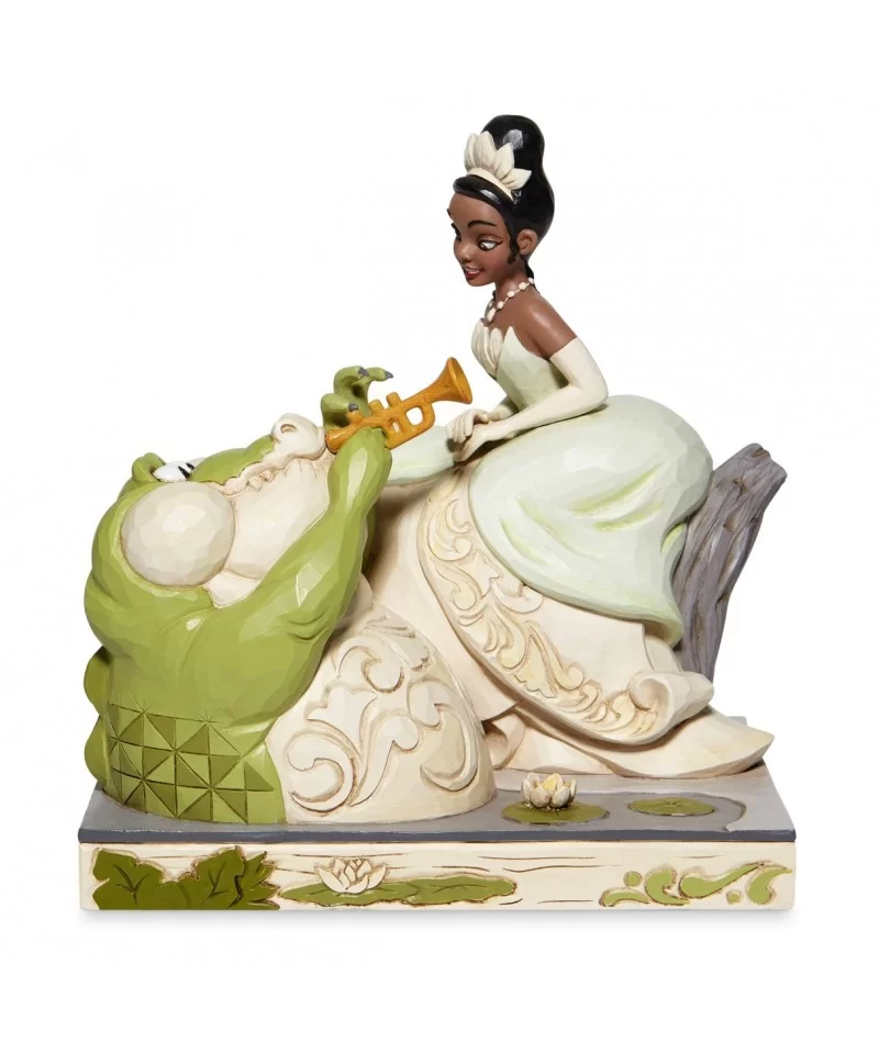 Tiana and Louis White Woodland Figure by Jim Shore – The Princess and the Frog $26.88 COLLECTIBLES