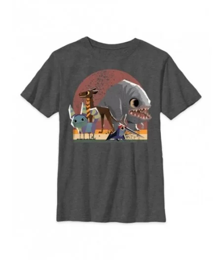 Star Wars: Galaxy of Creatures Heathered T-Shirt for Kids $6.24 BOYS